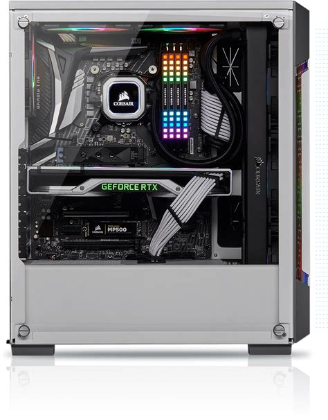 iCUE 220T RGB Airflow Tempered Glass Mid-Tower Smart Case — White