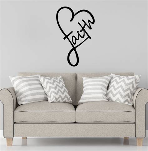 Faith Metal Wall Art / Faith Wall Decor / Metal Wall Decor / Home Decor / Faith Home Decor ...