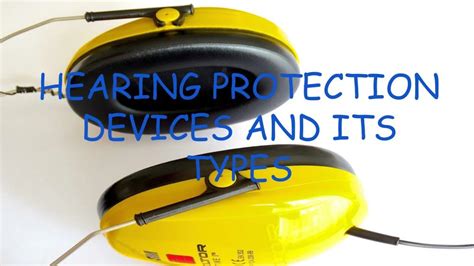 PPT - Hearing Protection Devices and its types PowerPoint Presentation ...