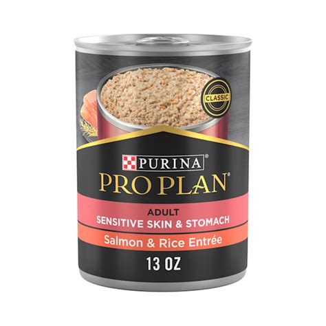 Purina Pro Plan Sensitive Skin and Stomach Salmon and Rice Entree Wet ...