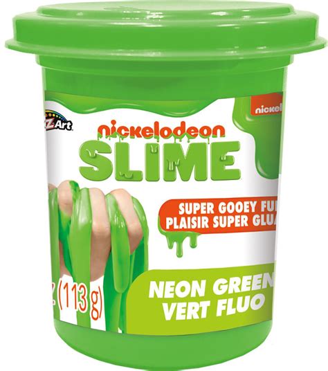 Nickelodeon 4oz Premade Slime - Neon Green | Walmart Canada