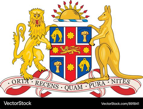 New south wales Royalty Free Vector Image - VectorStock