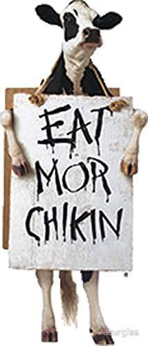 Amazon.com - Eat Mor Chikin - Sticker Graphic - Auto, Wall, Laptop ...