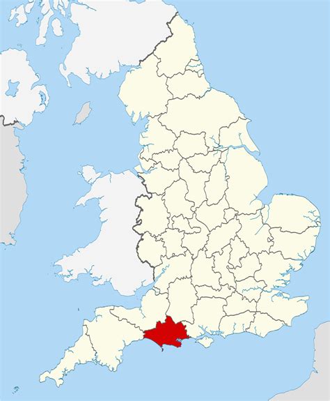 Map Of Dorset England | secretmuseum