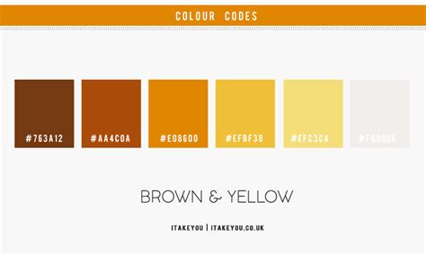 brown and yellow color hex 1 - I Take You | Wedding Readings | Wedding Ideas | Wedding Dresses ...