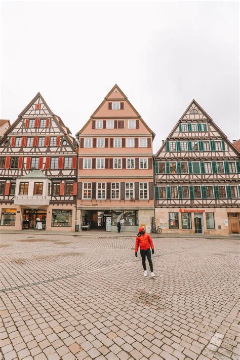 The Colourful Ancient City Of Tubingen, Germany