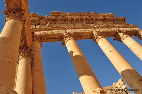 Its a long way somewhere: The Ruins of Palmyra