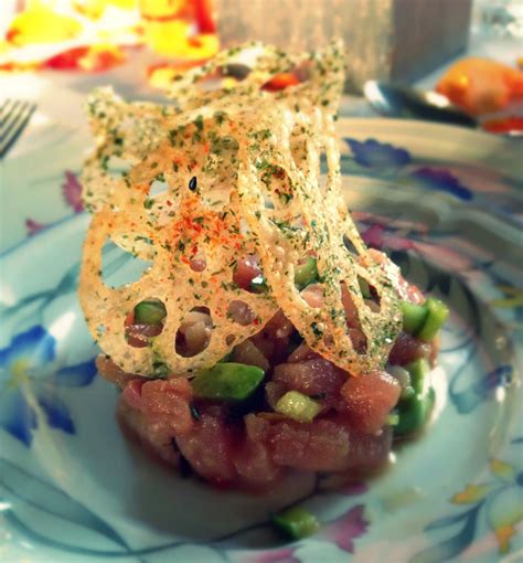 Ahi & Hamachi Tartare with Shiso Leaf & Ponzu - Pantry No. 7