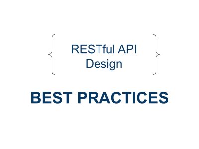 RESTful API Design Best Practices - Son Ha