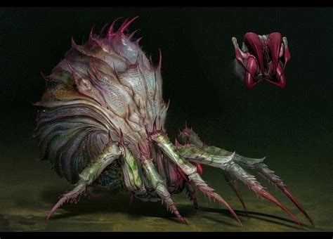 ArtStation - human face spider, sui yangyang | Spider art, Creature concept art, Monster concept art