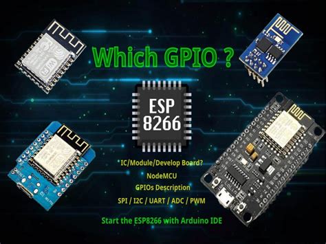 ESP8266 Pinout Reference: How To Use ESP8266 GPIO Pins