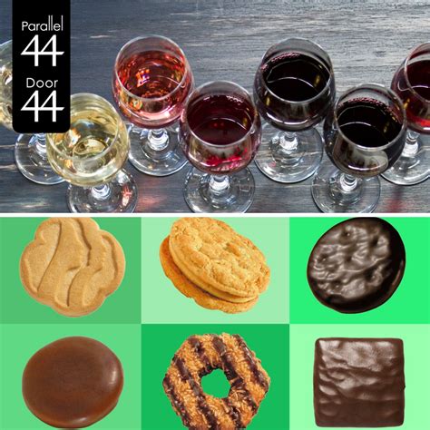 Girl Scout Cookie and Wine Pairing - Parallel 44