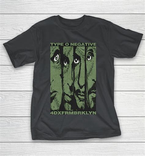 Type O Negative Merch 4dxfrmbrklyn Shirts | WoopyTee