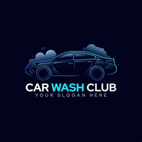 Free Vector | Car wash logo design template