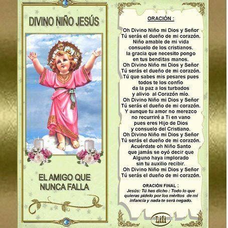 Oracion Divino Niño Jesus En Ti Confio - Niños Relacionados