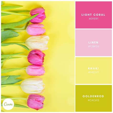 Canva on Instagram: “Welcome March with this light and fresh color ...