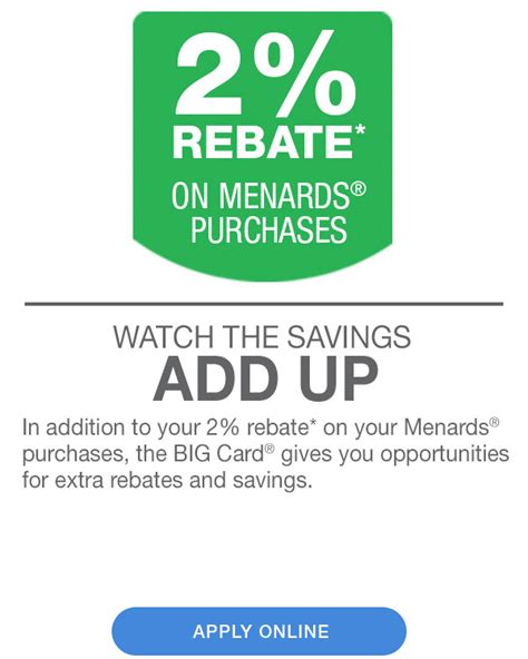 Menards 2 Percent Rebate - MenardsRebate-Form.com