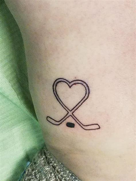 For the love of hockey tattoo