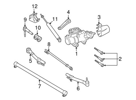 Ford HC3Z-3A131-B - Drag Link End - 2005-2020 Ford | OEM Ford Part Online