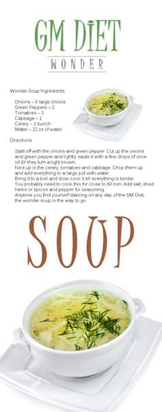 GM Diet Wonder Soup Recipe: How It Works? & Their Benefits