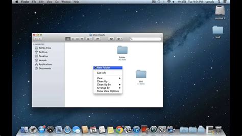 How to Create a Folder on Mac OS X with Keyboard 2022