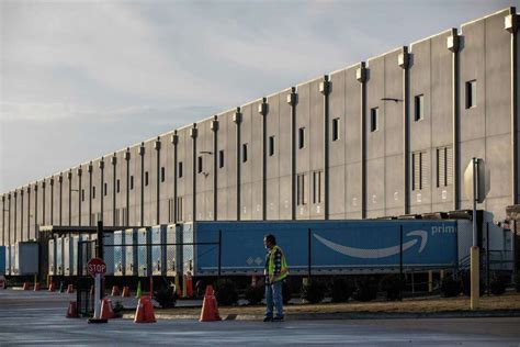 Inside an Amazon warehouse