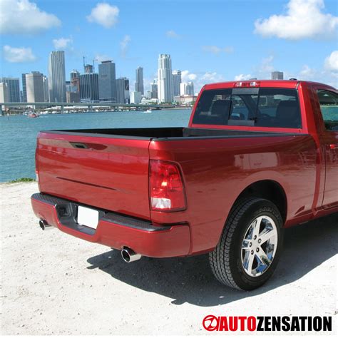 For 2009-2018 Dodge Ram Tailgate Cap Moulding Protector Spoiler Black ...