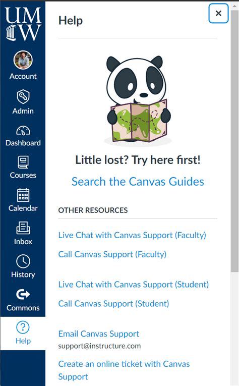 Canvas Support – UMW Learning Collaborative