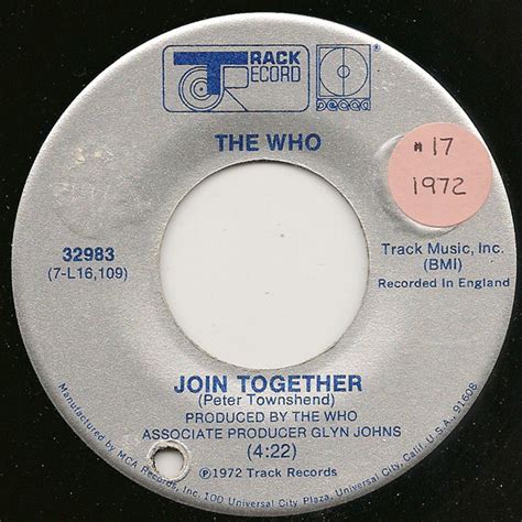 The Who - Join Together (1972, Vinyl) | Discogs