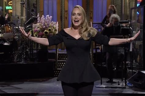 Adele shows off weight loss on Saturday Night Live