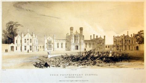 St Peter's School, York in c. 1870 | St. peters, York, School