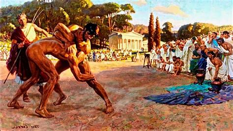 Ancient Greek Olympics Boxing