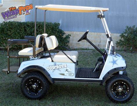 Cowboys Golf Cart | BB Graphics & The Wrap Pros