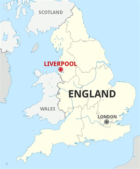 Liverpool: The Birthplace of the Beatles | Rock and Roll: An American Story | England map ...