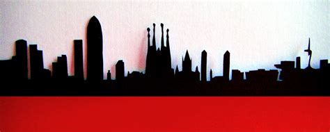 Charlotte Vogel | Digital Artist: Barcelona Skyline