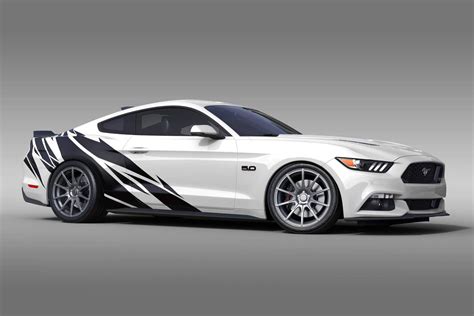 Decal Sticker Front to Back Stripe Kit Compatible with Ford Mustang GT