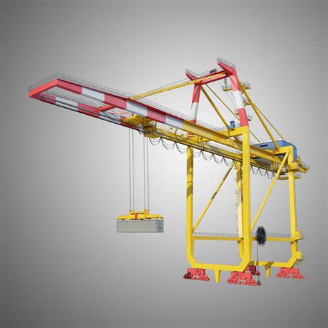 container crane 3d model