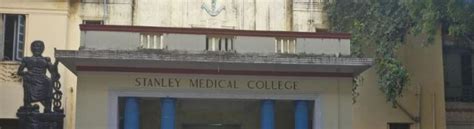 Stanley Medical College, Chennai Courses: Degree, Diploma, Certificate 2024