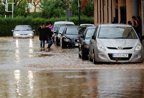 Unprecedented storm floods Spain, shuts down airport killing 1 minor | Daily Sabah