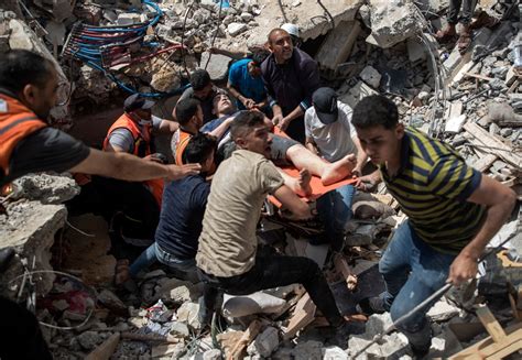 In Pictures: Funerals and destruction as Israeli attacks continue ...