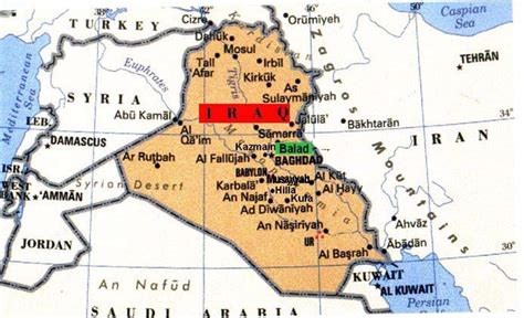 Balad Iraq Map