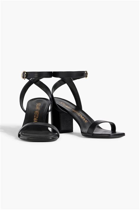 STUART WEITZMAN Leather sandals | THE OUTNET