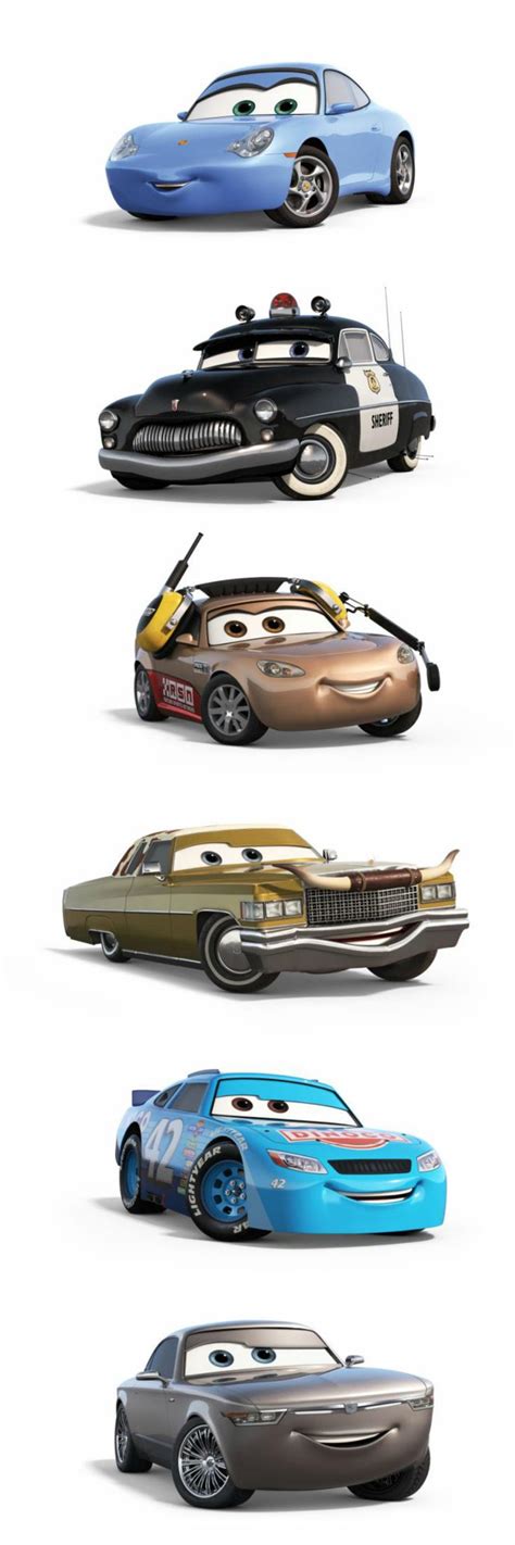 Disney Pixar Cars 3 Characters | Cars cartoon disney, Cars movie ...