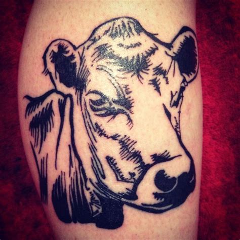 Cow Tattoo Designs, Ideas and Meaning - Tattoos For You