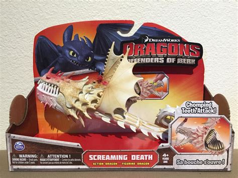 SCREAMING DEATH How to Train your Power Dragon / Berk movie Toy Action Figure | #1864942986