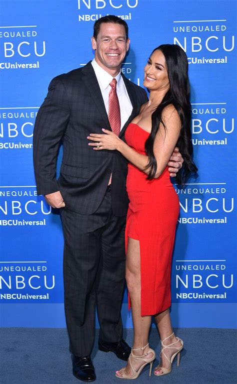 John Cena & Nikki Bella from NBCUniversal Upfront 2017: Red Carpet ...