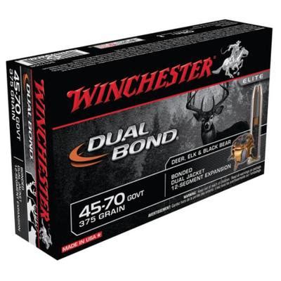 Winchester Ammo Supreme 45-70 Government Dual Bond 375 Grain [S4570DB ...