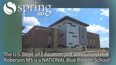 Roberson Middle School - A 2020 National Blue Ribbon School! - YouTube