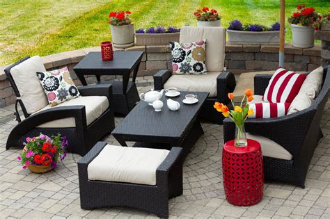 The Brick Patio Furniture • Fence Ideas Site