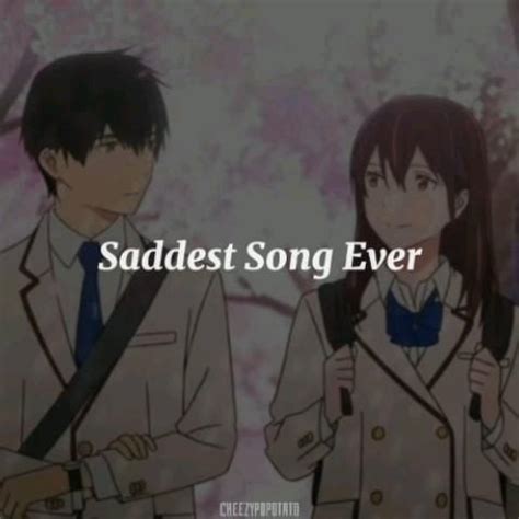 Saddest Song Ever - JVKE ft. Sadie Jean [Video] | Anime lyrics, Anime ...